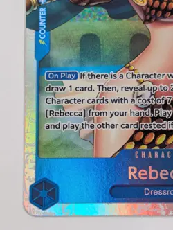 Rebecca OP10-058 SR ONE PIECE Tcg Card Game - Image 4