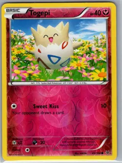 Togepi 43/108 Reverse Holo XY - Roaring Skies - Pokemon Card - NM - Image 1