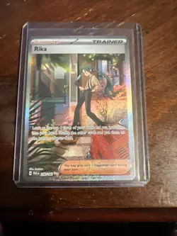 Pokemon TCG Rika Trainer Special Illustration Card Paradox Rift 258/182 - Image 1