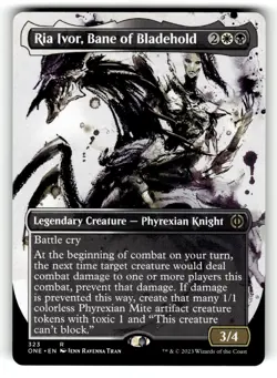 Ria Ivor, Bane of Bladehold (Showcase) R Phyrexia: All Will Be One 323 NM - Image 1