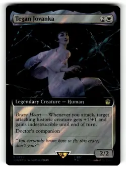 Tegan Jovanka (Extended Art) (Surge Foil) R Universes Beyond: Doctor Who 939 NM - Image 1