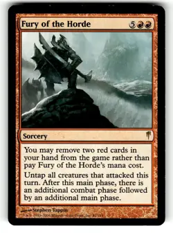 Fury of the Horde R Coldsnap 81 NM - Image 1