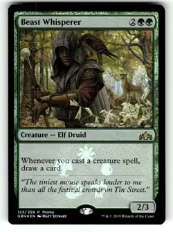 Beast Whisperer R Prerelease Cards 123 NM - Image 1