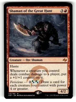 Shaman of the Great Hunt M Fate Reforged 113 NM - Image 1