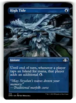 High Tide (Borderless) U Dominaria Remastered 419 NM - Image 1