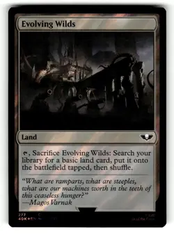 Evolving Wilds (Surge Foil) C Universes Beyond: Warhammer 40,000 277 NM - Image 1