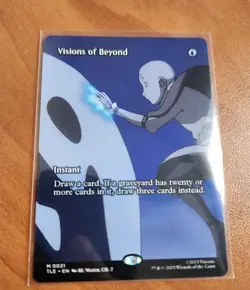 Magic MTG Avatar Visions of Beyond TLE 0021 Borderless Regular Mythic - Image 1
