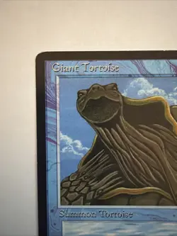 Giant Tortoise Light Variant MTG Arabian Nights Magic The Gathering Vintage 1993 - Image 3