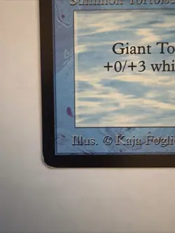 Giant Tortoise Light Variant MTG Arabian Nights Magic The Gathering Vintage 1993 - Image 5