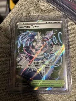 Jamming Tower 261/217 Pokemon TCG Ascended Heroes Ultra Rare Holo Full Art - Image 1