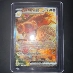 Pokemon Card Dachsbun ex 169/142 Special Illustration Rare Stellar Crown NM - Image 1