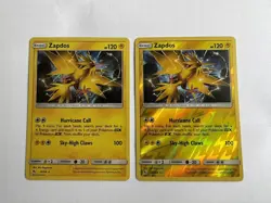 Pokemon TCG - Zapdos 24/68 Holo Rare + Reverse Holo - Hidden Fates - Image 1