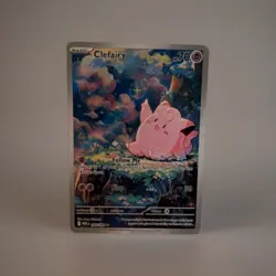 Pokemon Lillie's Clefairy EX Special Illustration Rare Holo 184/159 Sv09 - Image 1