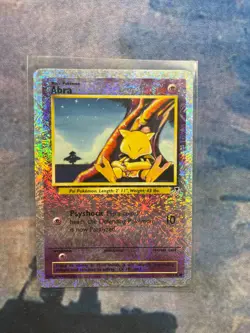 Abra 67/110 Common Legendary Collection Reverse Holo Pokemon Card MP - Image 1