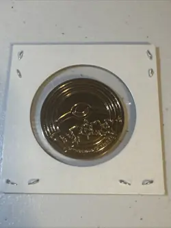 Charizard Metal Gold Coin - SWSH Ultra Premium Collection UPC Pokemon TCG - Image 2