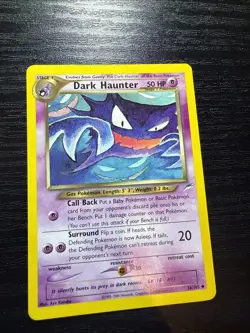 Pokemon Dark Haunter 36/105 Neo Destiny Unlimited Regular - Image 1