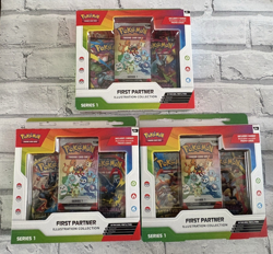 X 3 Pokemon First Partner Series 1 - New & Sealed - Fast Shipping ✅🚚 - Image 2