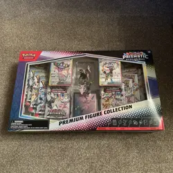 Pokemon TCG Prismatic Evolutions Premium Figure Collection slight damage - Image 1