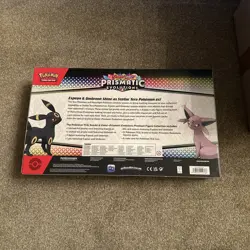 Pokemon TCG Prismatic Evolutions Premium Figure Collection slight damage - Image 3