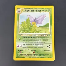 Light Venomoth 53/105 Neo Destiny - Pokemon TCG MP - Image 1
