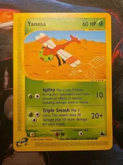 Yanma 116/144 Skyridge Regular 2003 Vintage Pokemon TCG - Image 1