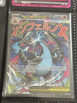 Pokemon Mega Charizard X EX Promo Holo Me: Mega Evolution 023 360HP NM SEALED - Image 1
