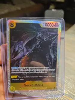 Gecko Moria Foil OP14-104 The Azure Sea's Seven One Piece English NM-Mint - Image 4