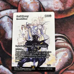 MTG Final Fantasy Cecil Harvey Tymna The Weaver Borderless Non Foil 0018 - Image 1
