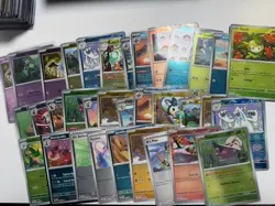 Pokemon Black Bolt White Flare Pokeball Card Lot 35 Total Incl. 3 Master Balls - Image 1