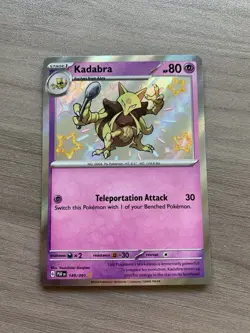 Pokemon Card - Kadabra 149/091 Paldean Fates - Baby Shiny Rare - Image 2