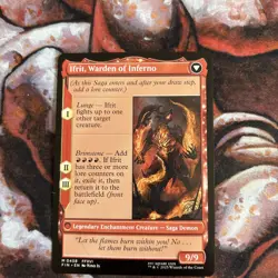 Clive, Ifrit's Dominant (Borderless) (0458) Final Fantasy MTG - NM non-foil - Image 2