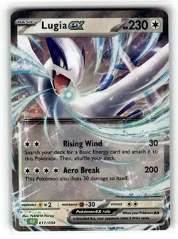 Lugia ex Classic Collection Trading Card Game Classic 017/034 NM - Image 1
