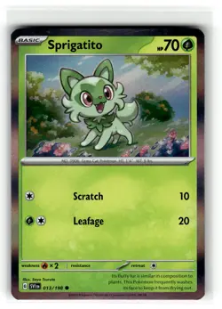 Sprigatito - (Mirage Holo) Promo Miscellaneous Cards & Products 013/198 NM - Image 1