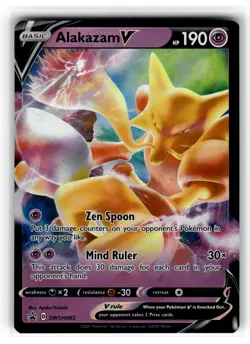 Alakazam V Promo SWSH: Sword & Shield Promo Cards SWSH083 NM - Image 1