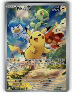 Pikachu - Promo SV: Scarlet & Violet Promo Cards 027 NM - Image 1