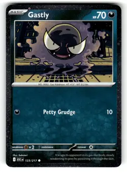 Gastly - (Cosmos Holo) Common Miscellaneous Cards & Products 123/217 LP - Image 1