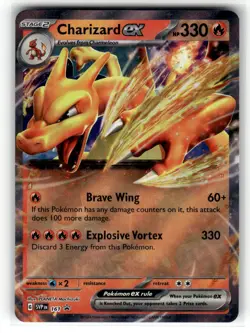 Charizard ex Promo SV: Scarlet & Violet Promo Cards 161 NM - Image 1