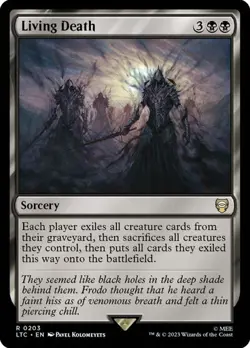 MTG - Living Death - Lord of the Rings Commander - Magic the Gathering - Image 1