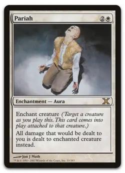 Pariah #33 (LP) 10th Edition 10E Magic MTG - Image 1