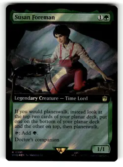 Susan Foreman (Extended Art) (Surge Foil) R Universes Beyond: Doctor Who 991 NM - Image 1