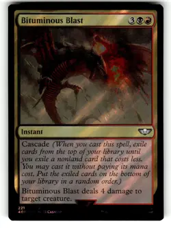Bituminous Blast (Surge Foil) U Universes Beyond: Warhammer 40,000 221 NM - Image 1