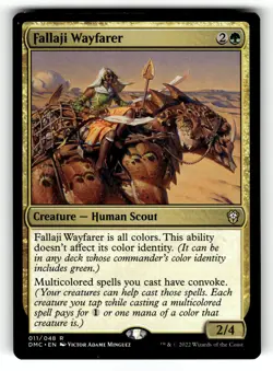 Fallaji Wayfarer R Commander: Dominaria United 11 NM - Image 1
