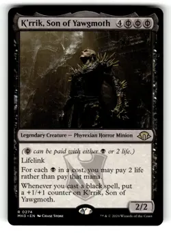 K'rrik, Son of Yawgmoth R Modern Horizons 3 274 NM - Image 1