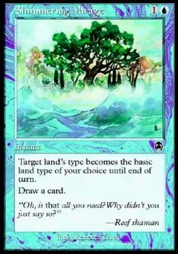 Shimmering Mirage - Medium Play MTG Apocalypse - Image 1