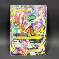 Pokemon M Gallade EX 100/108 MP-HP Full Art Ultra Rare Roaring Skies - Image 1
