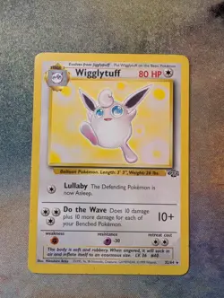 Pokemon Wigglytuff Jungle Rare 32/64 - MP - Image 1