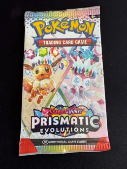 POKEMON TCG- PRISMATIC EVOLUTIONS - BOOSTER PACK (4x Packs) BRAND NEW - Image 3