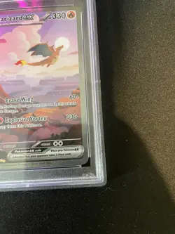 2023 POKEMON MEW EN-151 SPECIAL ILLUSTRATION RARE #199 CHARIZARD EX PSA 10 - Image 5