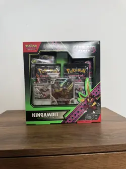 Pokemon TCG Shrouded Fable Kingambit Illustration Collection Box - New & Sealed - Image 1