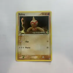 Pokemon TCG Baltoy EX Emerald 43/106 Reverse Holo Common NM HOLO - Image 2
